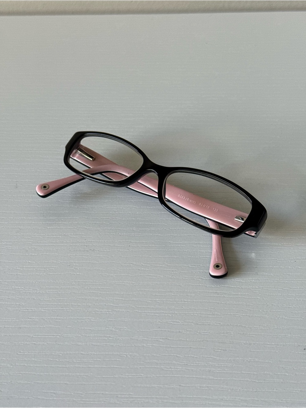 Coach HC6001 Emily Black Pink Eyeglasses Frames 50-15-135
